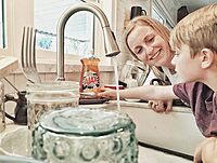 Ajax Dishwashing Detergent, Lemon Scent, 28 Oz Bottle, Case Of 9