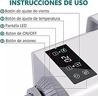 Secadora para Perro de Pelo Profesional con Visualización LED,