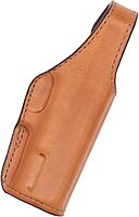 BIANCHI Model 19L Thumbsnap Suede-Lined Leather Belt Slide Holster