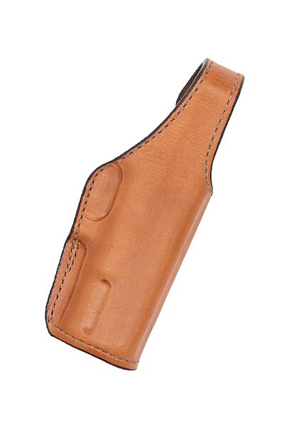 BIANCHI Model 19L Thumbsnap Suede-Lined Leather Belt Slide Holster