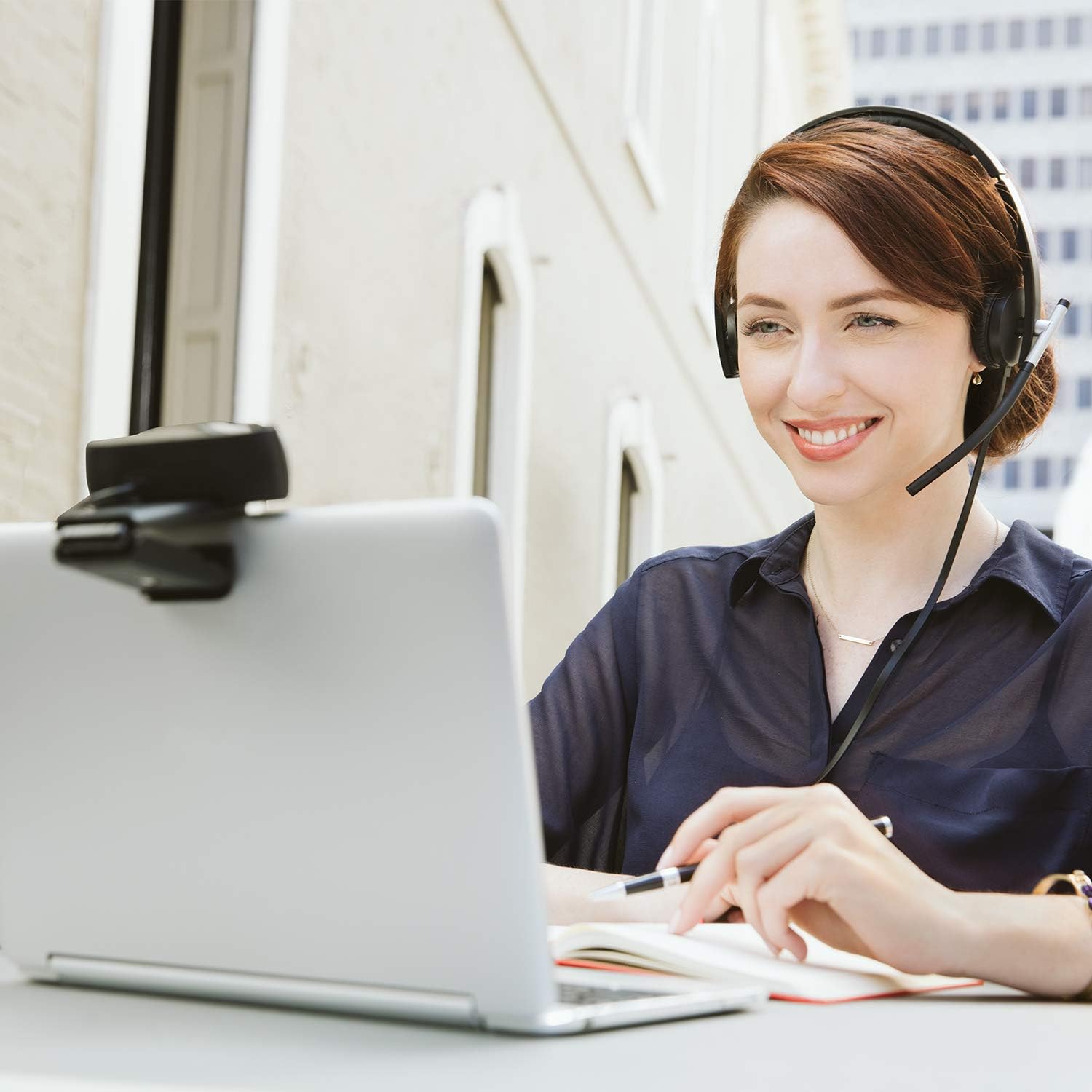 Logitech C930e 1080P HD Video Webcam - 90-Degree Extended View, Microsoft Lync 2013 and Skype Certified - Black Webcam Frustration-Free Packaging