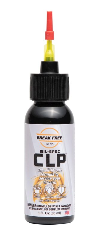 BREAK FREE CLP Cleaner Lubricant and Preservative Gun Cleaner, Needle Applicator, 1 fl oz
