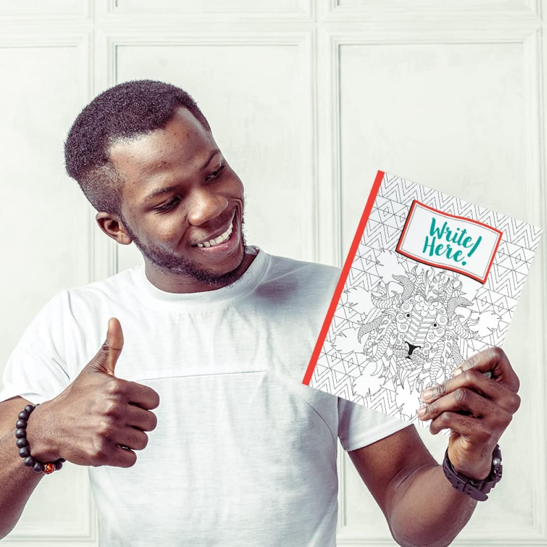 BARKER CREEK Color Me! Inspired Writing Journals, College-Ruled, 8.5 x 11, 48 Pages