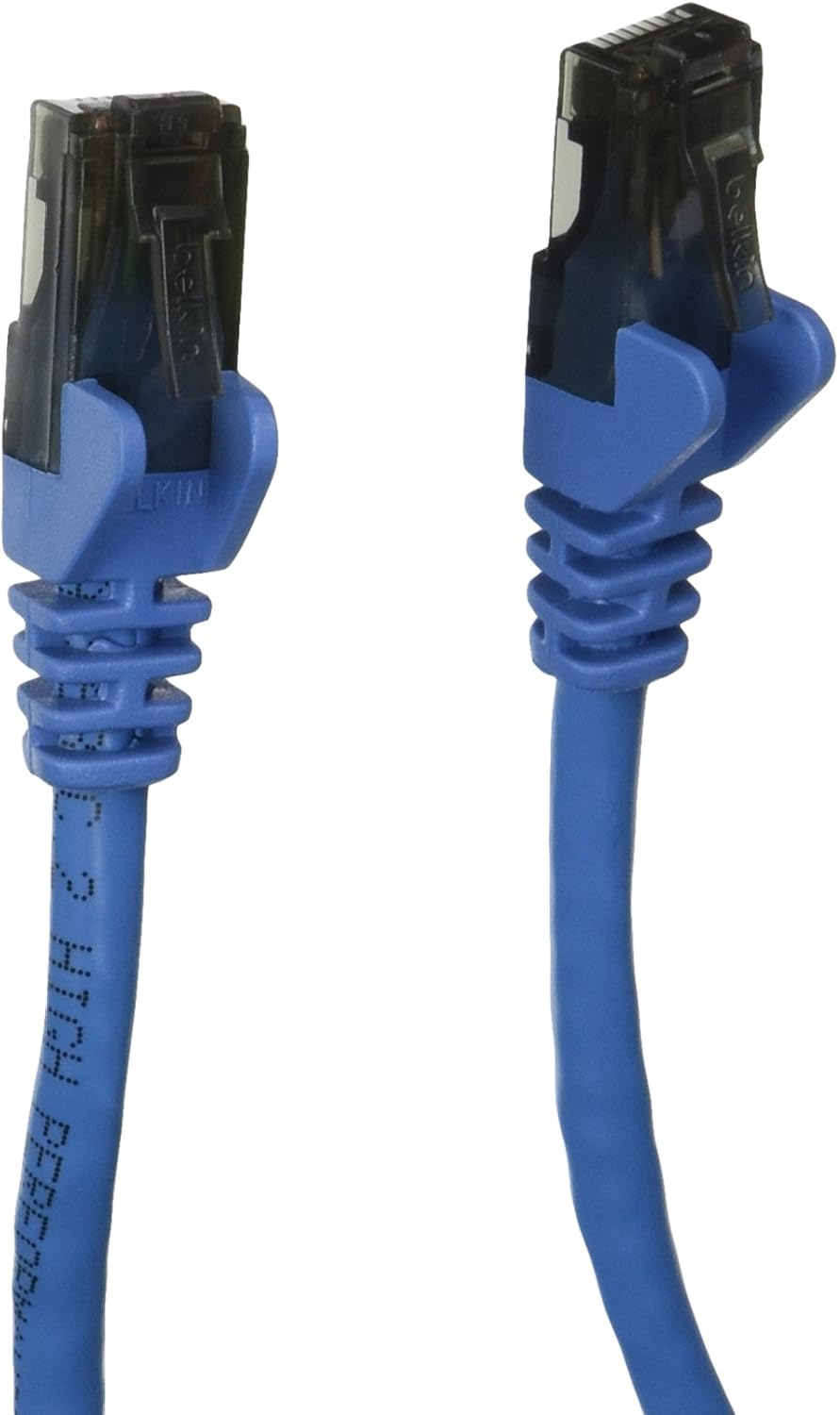 Belkin A3L980b07-BLU-S Snagless Cat6 Patch Cable RJ45M/7 Blue, 7 Feet