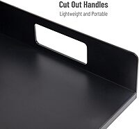 MIND READER Countertop Utensil, Napkin & Plate Organizer