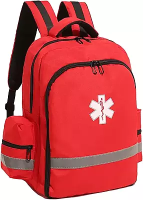 Botiquín Mochila para Espalda First Aid Azul Rey Botiquín Mochila para Espalda First Aid Azul Rey