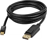 SIIG CB-DP1J12-S1 DisplayPort Cable, Black