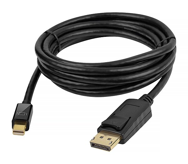 SIIG CB-DP1J12-S1 DisplayPort Cable, Black