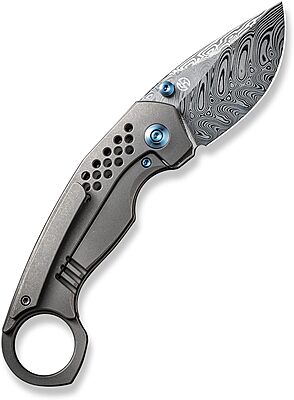 We Knife WE22013DS1: Envisage Framelock Damascus
