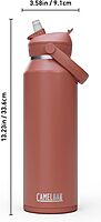 CAMELBAK Thrive Flip Straw Insulated Stainless Steel Water Bottle