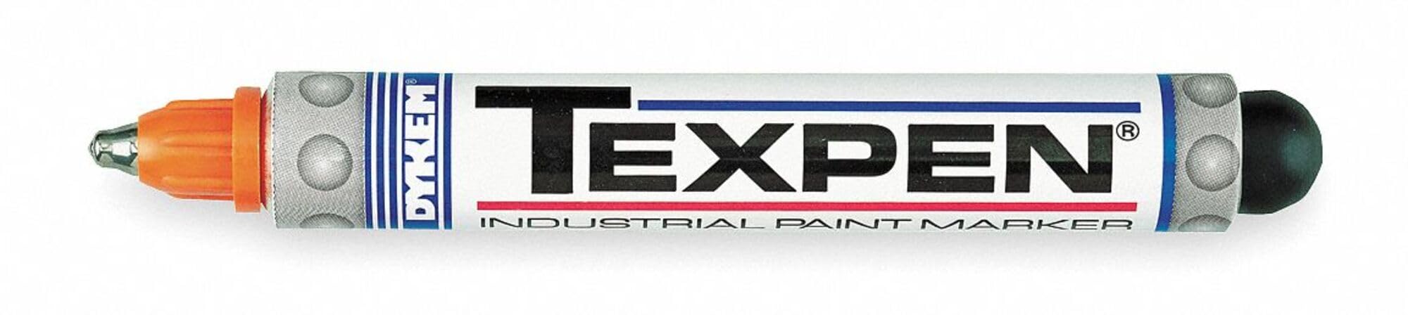 Ind Paint Marker, Valve Action, Orange