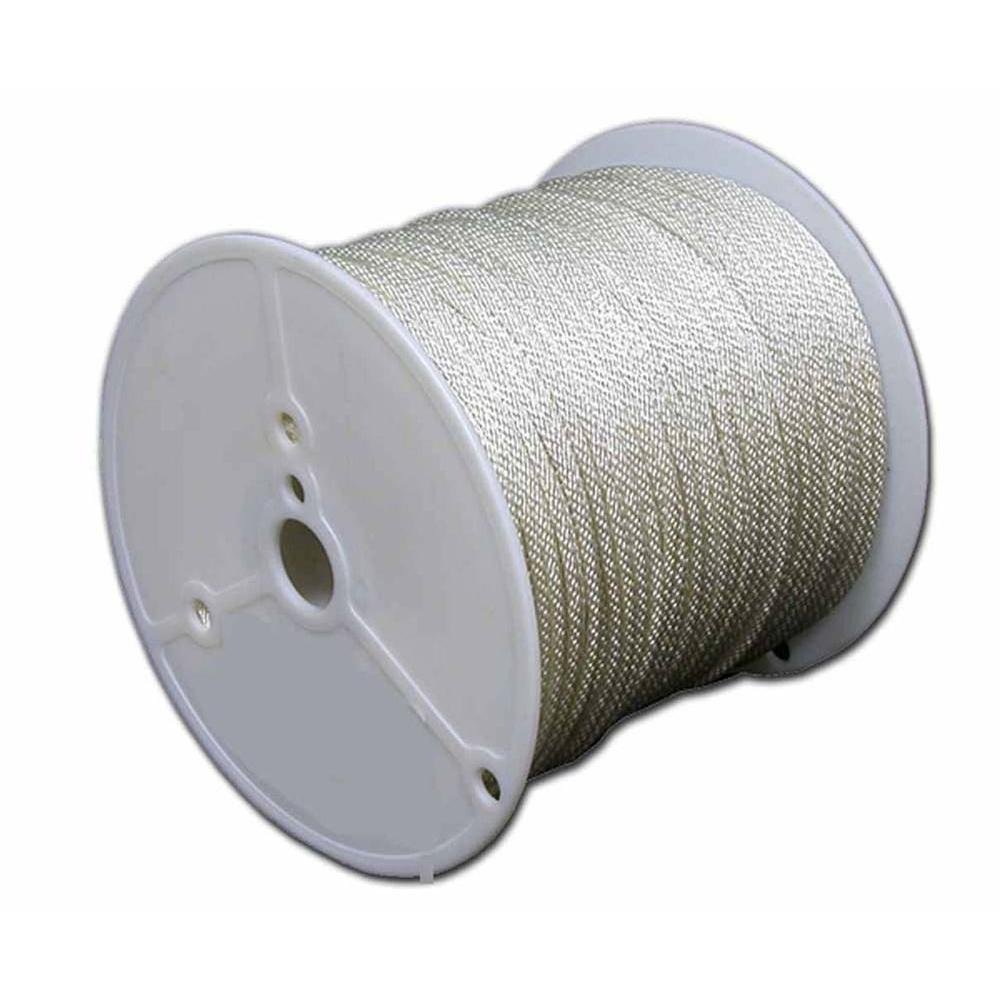 T.W . Evans Cordage 1/2" Solid Braid Nylon Rope 500' Spool