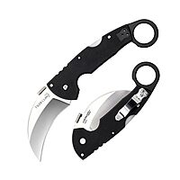 Cold Steel Tiger Claw Hawkbill Folding Knife with S35VN and G-10 Handle
