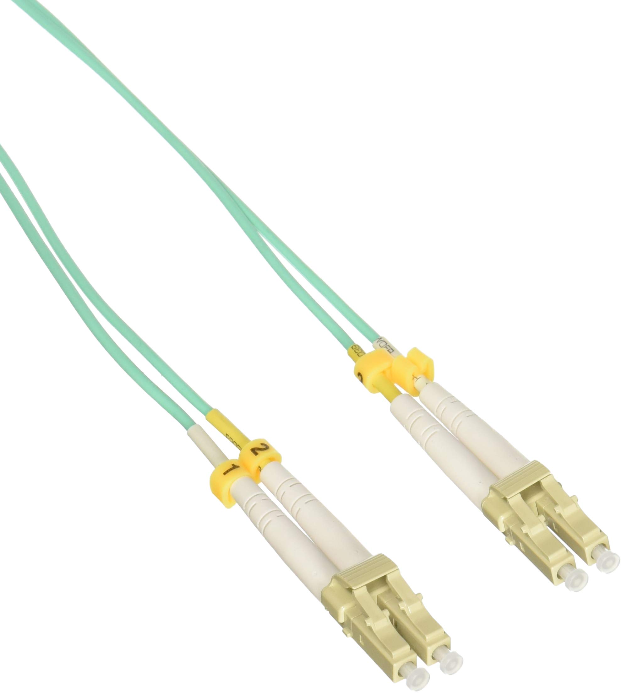 E-NET 3M LC/LC Duplex OM4 Multimode Fiber Patch Cable - 10Gb