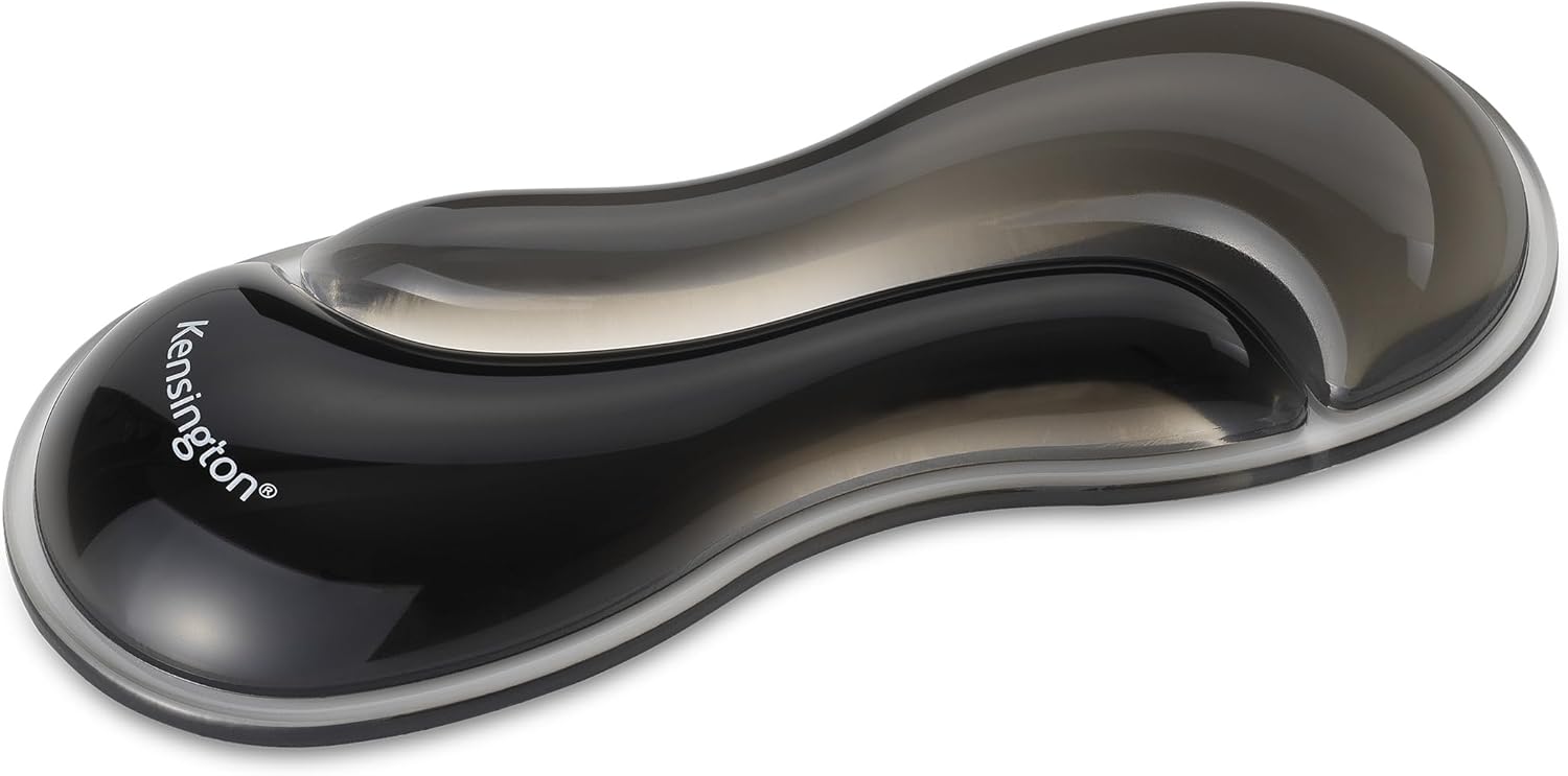 Kensington Slim Duo Gel Wrist Rest for Low-Profile Keyboards, Mice & Trackballs