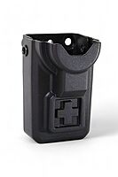 X8T Tourniquet - Rigid Tourniquet Case, Holder for Emergency Tourniquet (Black, Molle Lok)