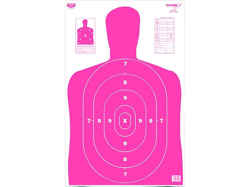 Birchwood Casey 23 x 35 Eze-Scorer BC-27 High-Contrast Silhouette Paper Targets