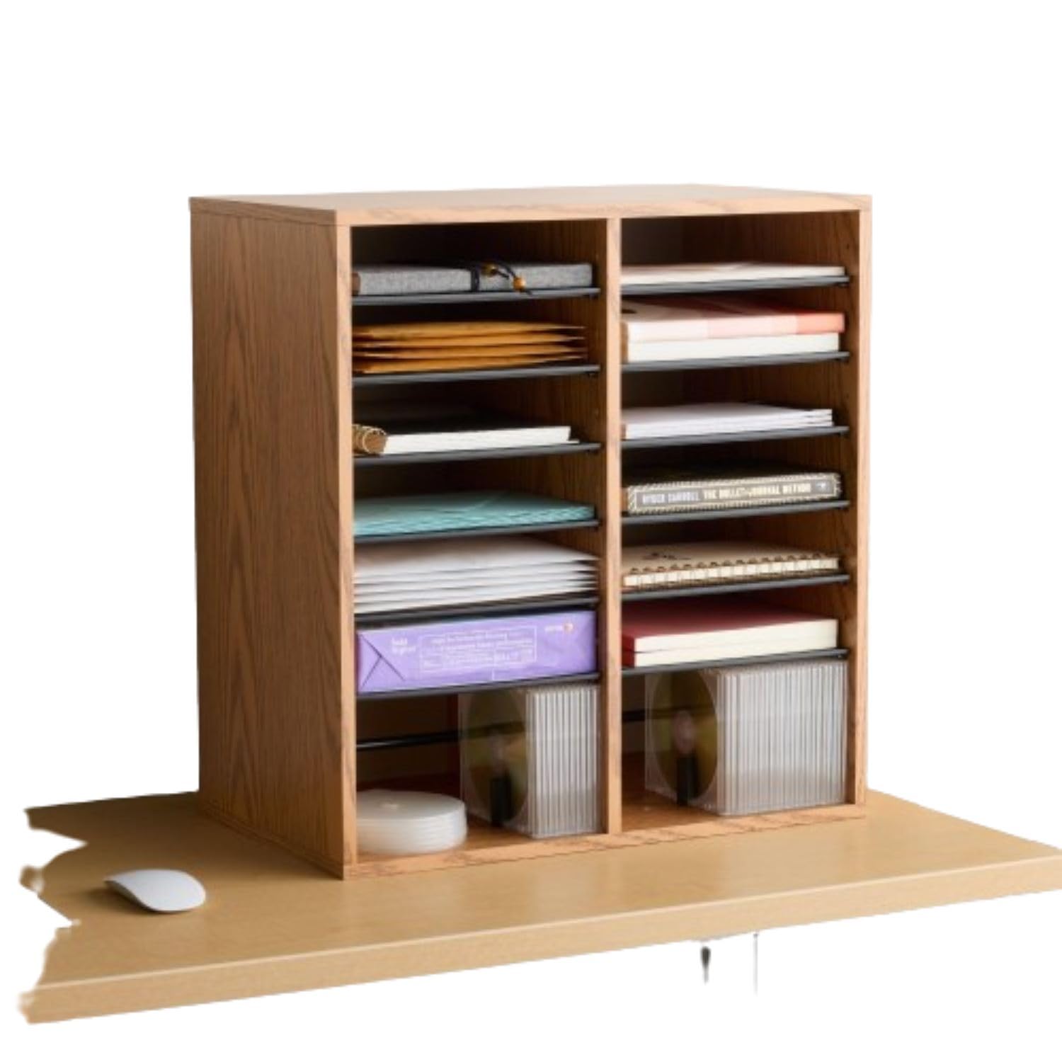 SAFCO Wood Adjustable Literature Organizer
