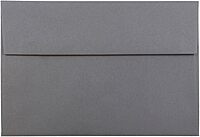 JAM PAPER Premium Dark Gray Invitation and Business Envelopes
