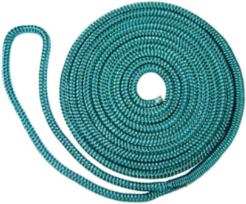 New England Ropes 1/2" Double Braid Dock Line - Black - 15'