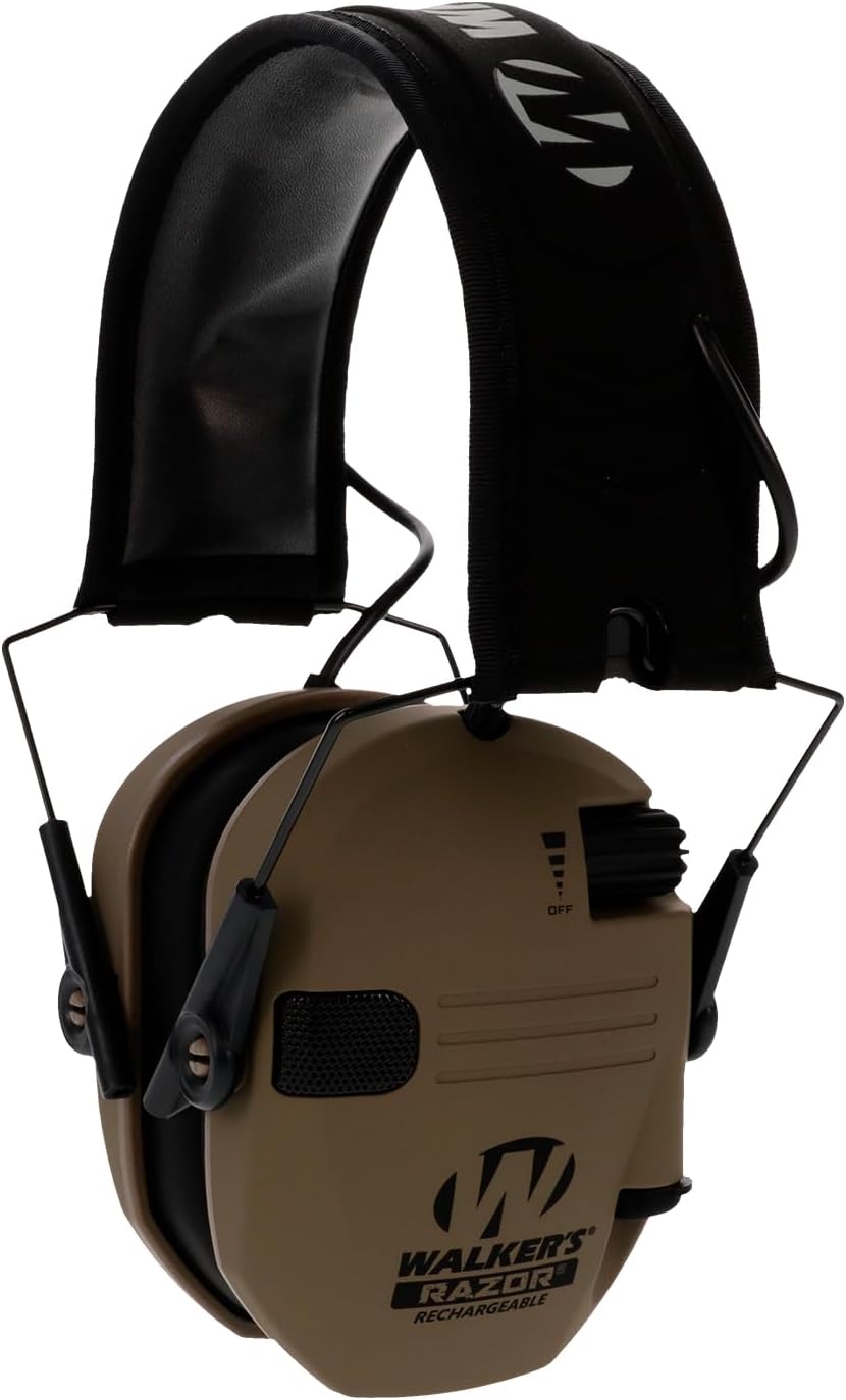 Walker's Razor Rechargeable MUFF - FDE