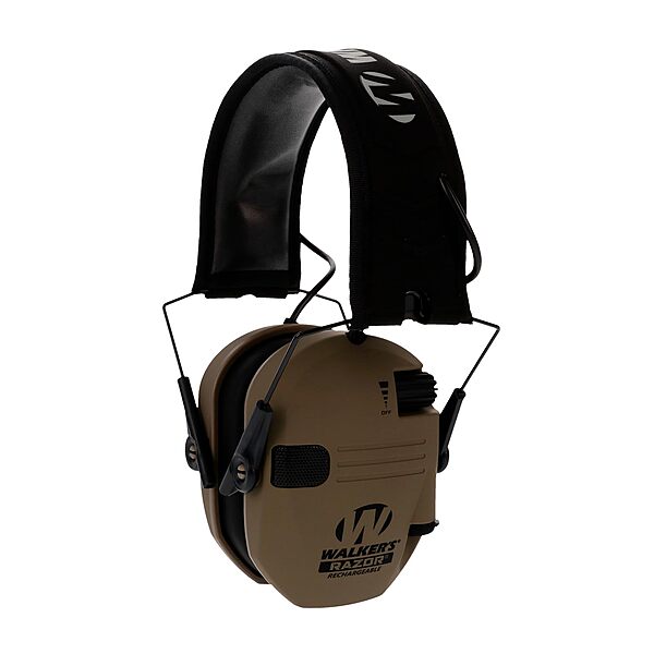 Walker's Razor Rechargeable MUFF - FDE