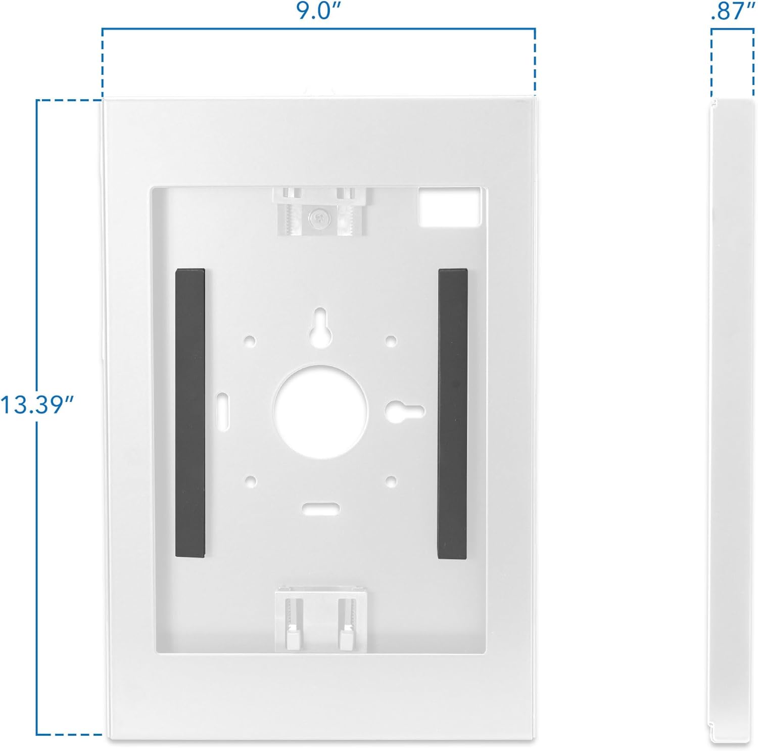 Mount-It! Anti-Theft Low-Profile Lockable Steel Tablet Wall Mount