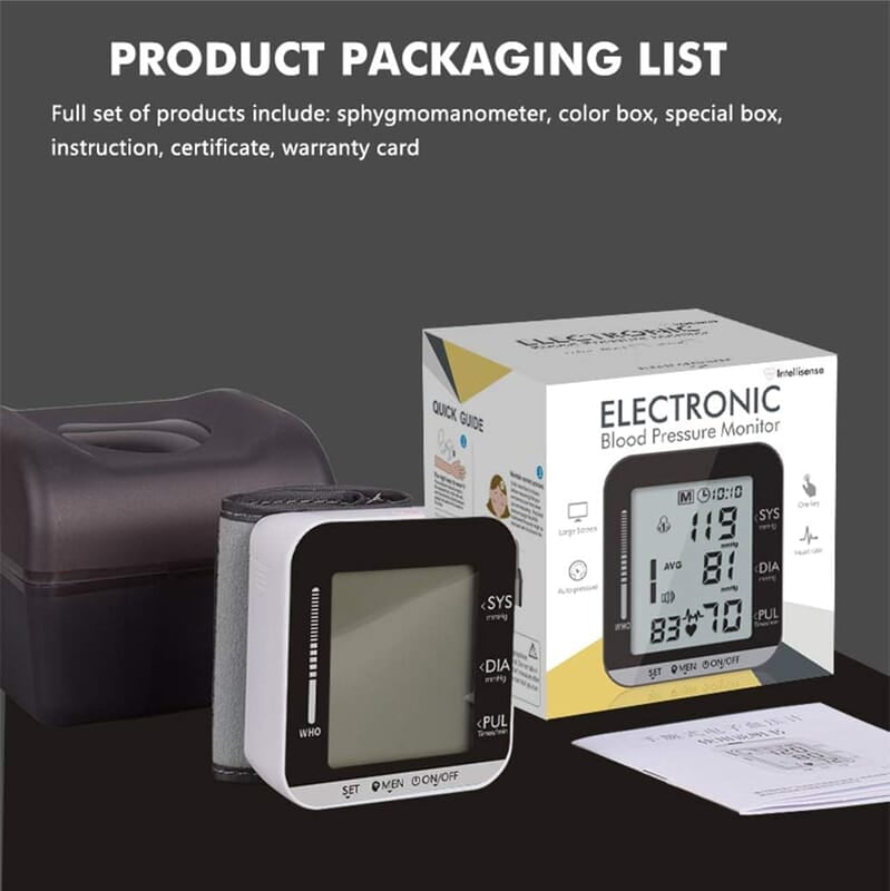 Monitor de Presión Arterial de Muñeca,INGEQUIS Monitor de Presión Arterial de Muñeca,INGEQUIS