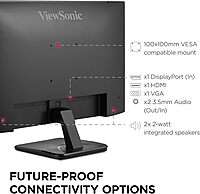 ViewSonic VA-MHD IPS Full HD Monitors with HDMI, DisplayPort & VGA