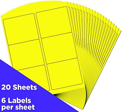 JAM PAPER Mailing Address Labels - Self-Adhesive Rectangular