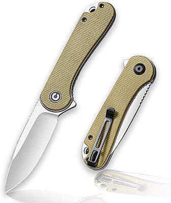 CIVIVI Elementum C907 Pocket Knife Micarta Handle D2 Blade