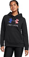 Under Armour Women's Freedom Logo Brushed Fleece Hoodie