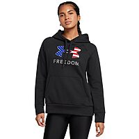 Under Armour Women's Freedom Logo Brushed Fleece Hoodie
