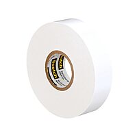 3M Safety 10828 10828-DL-2W Electrical Tape, 3/4" by 66', White, 66 Foot