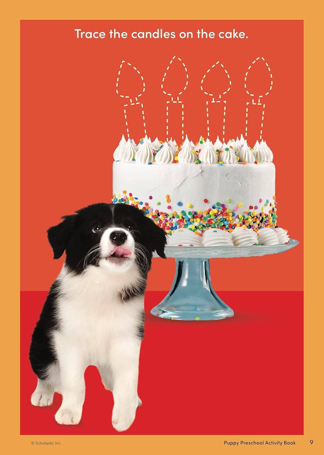 Scholastic Puppy Preschool Activity Book, Pre-K