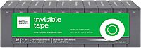 Office Depot Brand Invisible Tape Refills, 3/4in x 1,000in, Pack Of 10