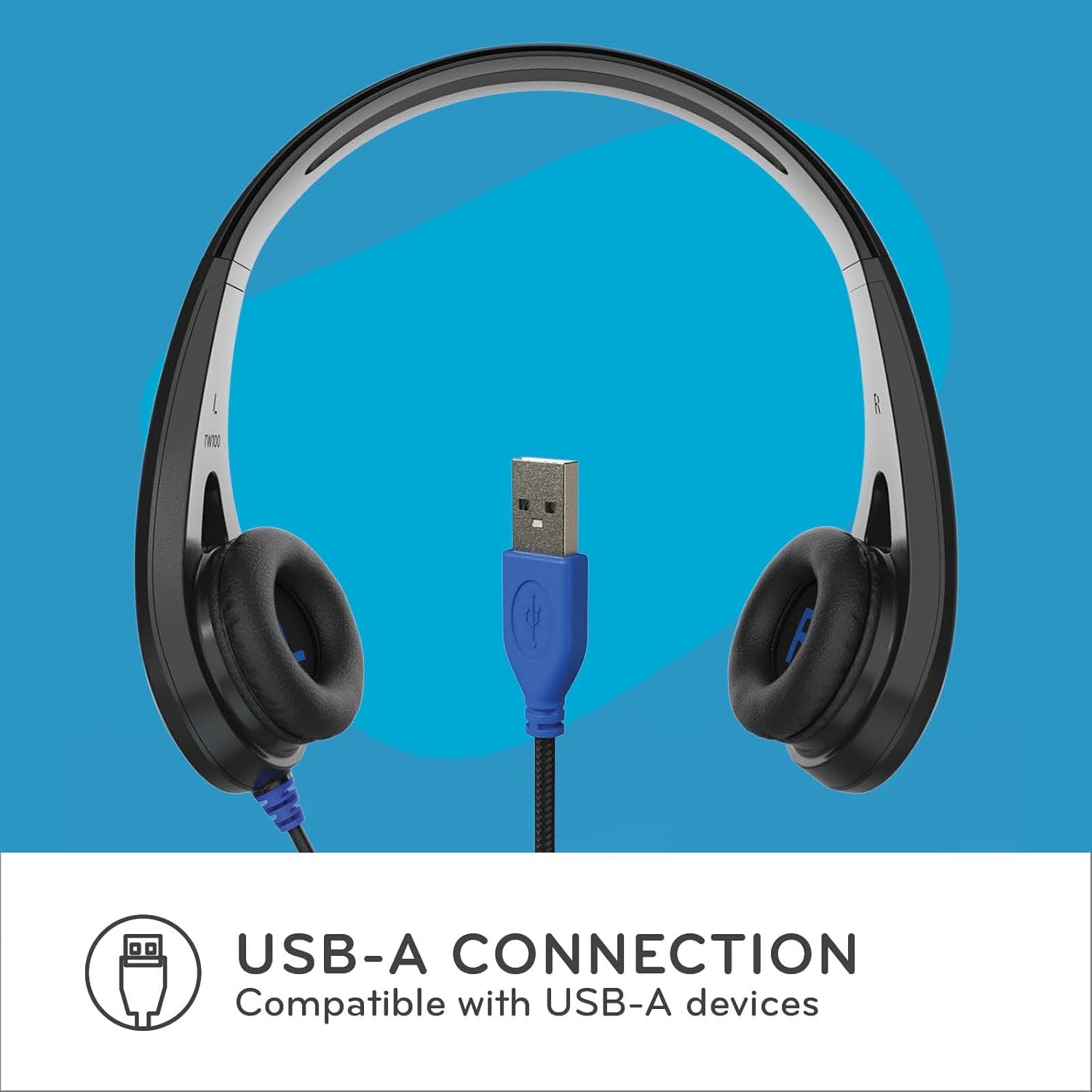 THINKWRITE TECHNOLOGIES TWT Audio Ergo On-Ear Noise-Reducing Headphones