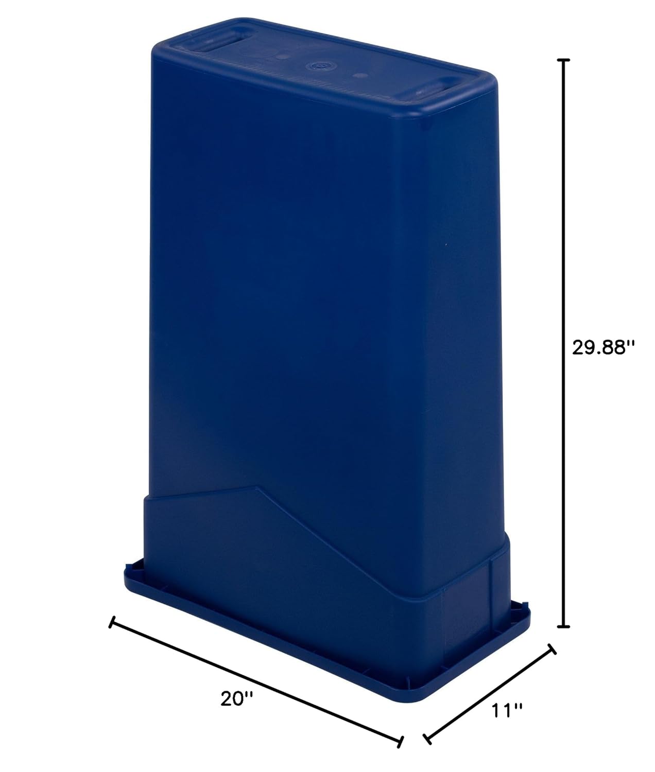 CARLISLE FOODSERVICE PRODUCTS TrimLine 23-Gallon Rectangular Waste Container