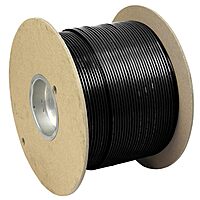 Pacer Black 18 AWG Primary Wire - 1,000'