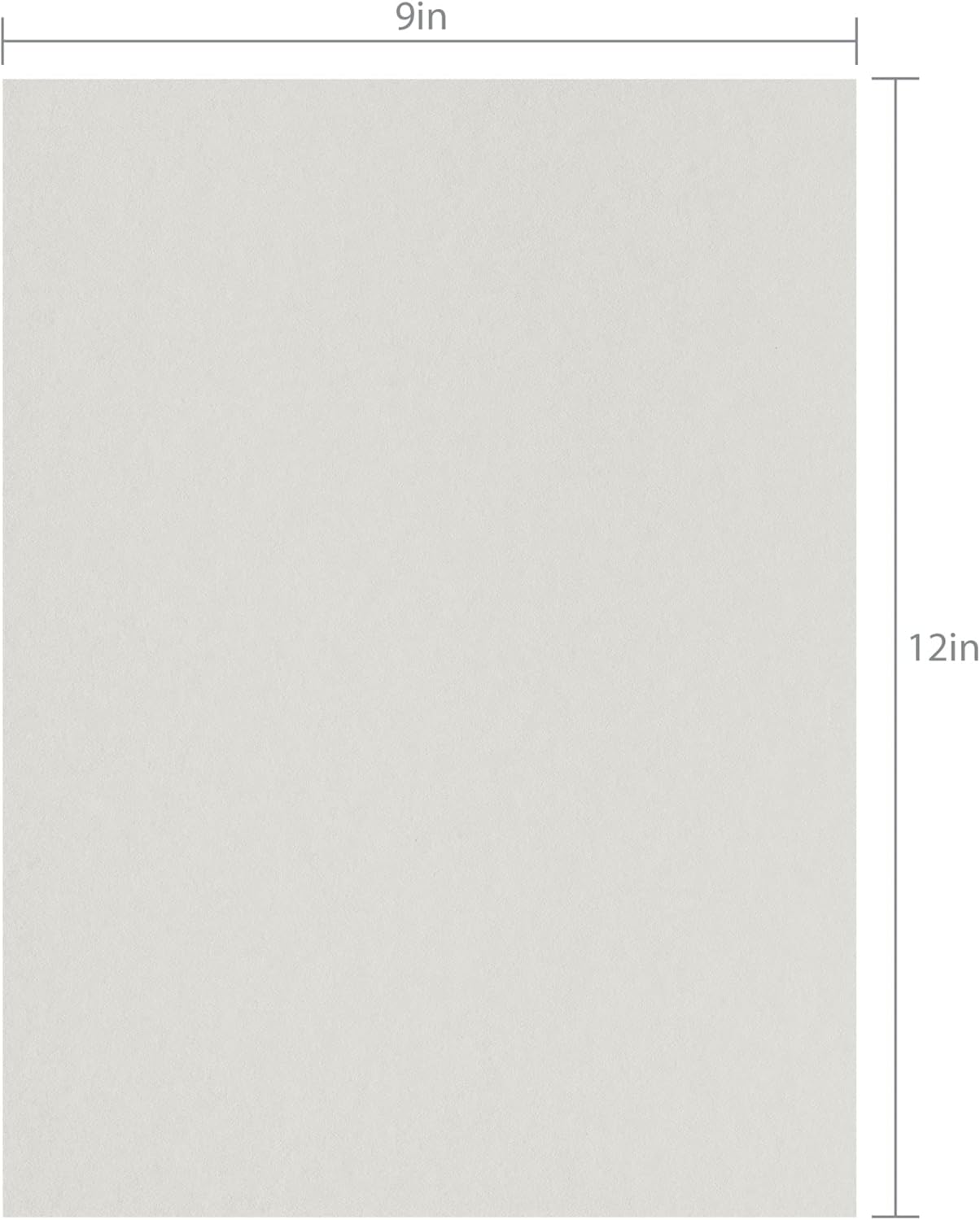 Office Depot® Brand Construction Paper, 9" x 12", 100% Recycled, Stone White, Pack Of 2,000 Sheets