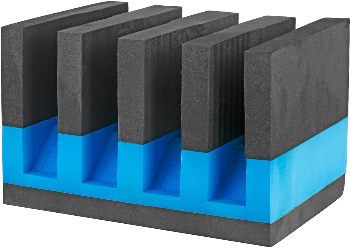 G. Outdoor Products G.P.S. Lightweight Soft Foam 4 Medium Frame Pistol Cradle Holder Organizer for Pistol Safe Storage