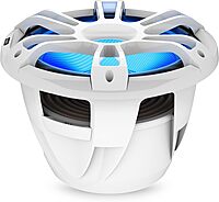 Garmin Fusion® Signature Series 3i Marine Subwoofers, 12" 1400-watt CRGBW Sports White Marine Subwoofer