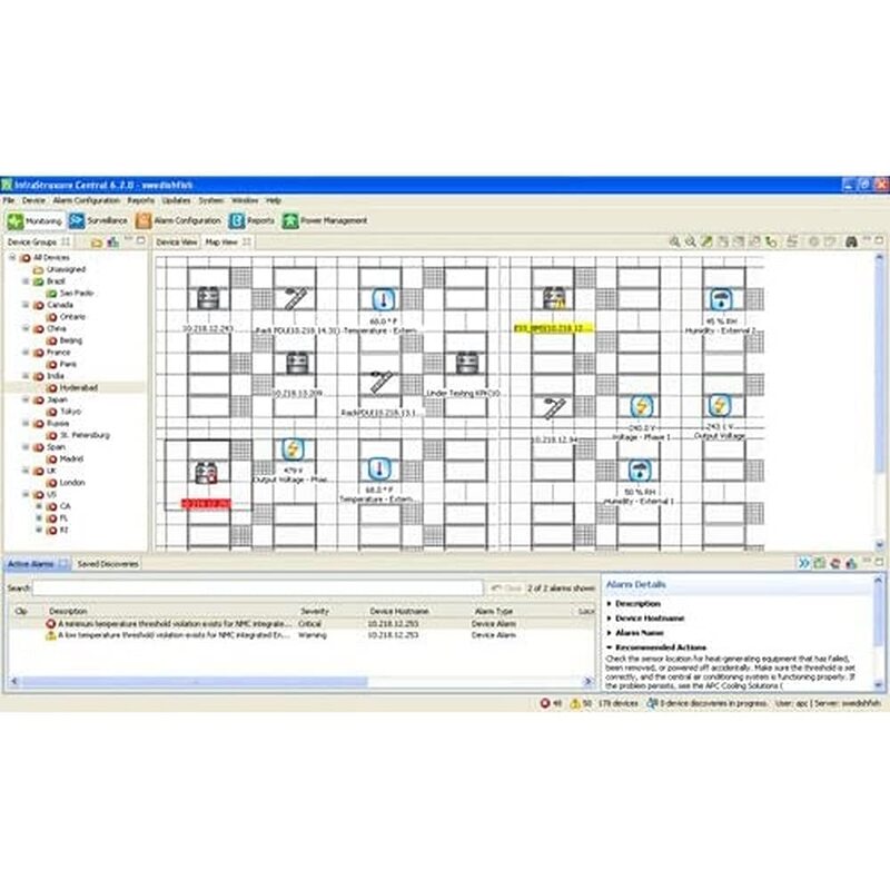 APC InfraStruXure Central - License (M21478) Category: Software Licensing