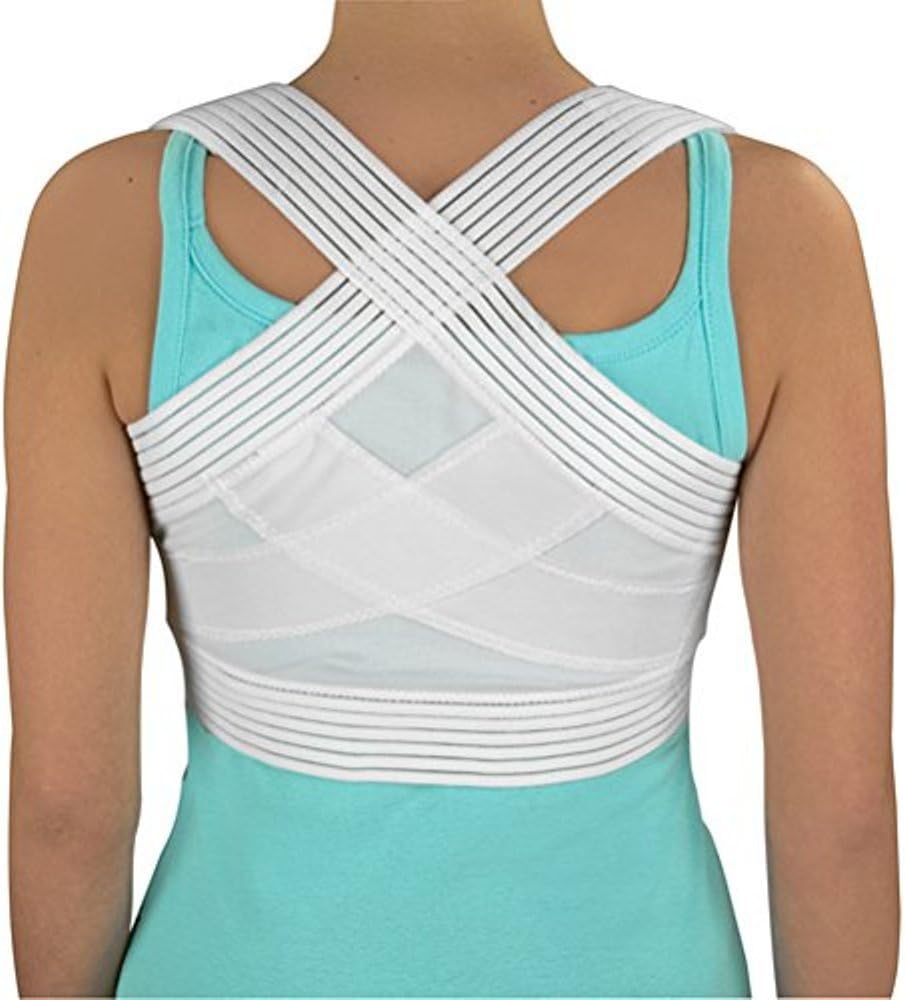 DMI Posture Corrector Adjustable Criss-Cross Foam Bands