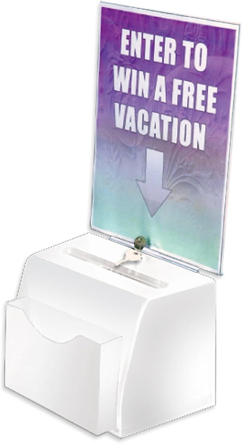 Azar Displays Brochure Holders and Suggestion Boxes