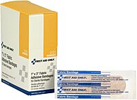 First Aid Only G121: 1"X3" Fabric Bandages, 50/Box