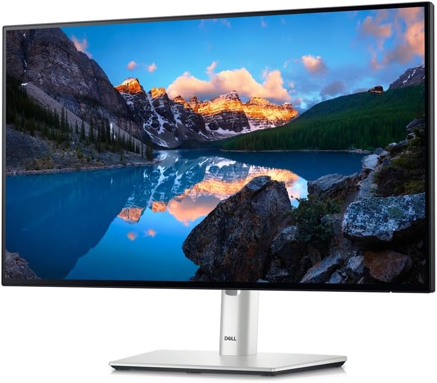 Dell UltraSharp U2424H 24in Class Full HD LED Monitor - 16:9 - Silver - 23.8in Viewable