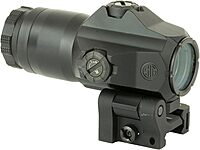 SIG SAUER Juliet3 3x24 mm Durable Compact Waterproof Magnifier | Powercam Quick Release Mount with Spacers