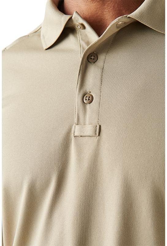 5.11 Tactical Men's Performance Short Sleeve Polo, 100% Polyester, Moisture Wicking, Style 71049