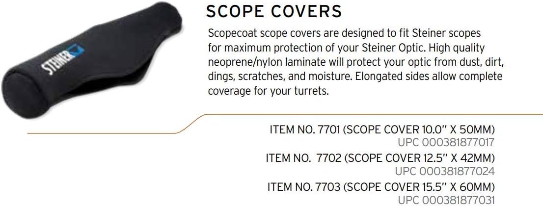 Steiner Neoprene Scope Cover